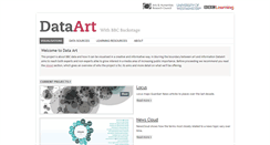 Desktop Screenshot of data-art.net