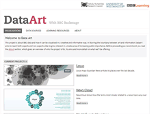 Tablet Screenshot of data-art.net